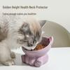 Ceramic Cat Food Bowl - Cute Pet Feeding Dish