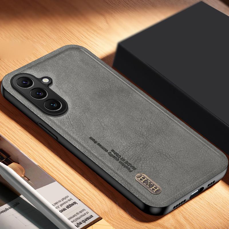 

Для Samsung Galaxy M54 5G/F54 5G Чехол PU Кожа+ТПУ Матовый Чехол для Телефона Поддержка Магнитного Автодержателя Grey