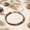 Women Bracelet Adjustable Length Natural Stone Beads Bracelet Bohemia Style Stackable Bracelet Versatile Jewelry Accessory