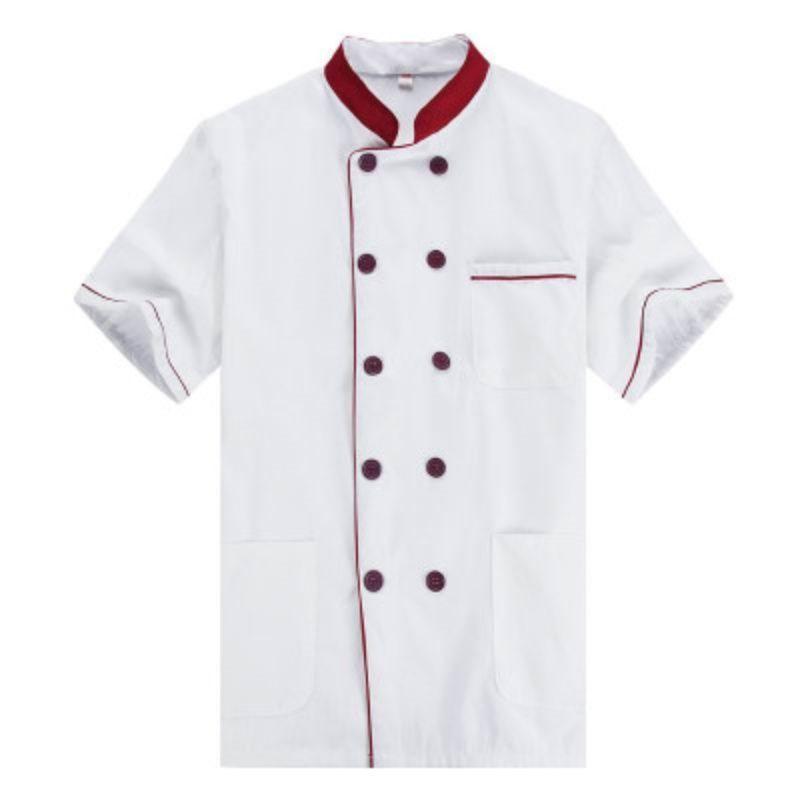 

Унисекс комплект рабочей одежды шеф-повара: С длинным и коротким рукавом, Дышащий, Идеально для весны и лета, Подходит для отеля, ресторана и школьной столовой XXL