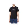 Calvin Klein Round Neck Letter Short Sleeve T-Shirt Women Tops Black 47B865G-UB1