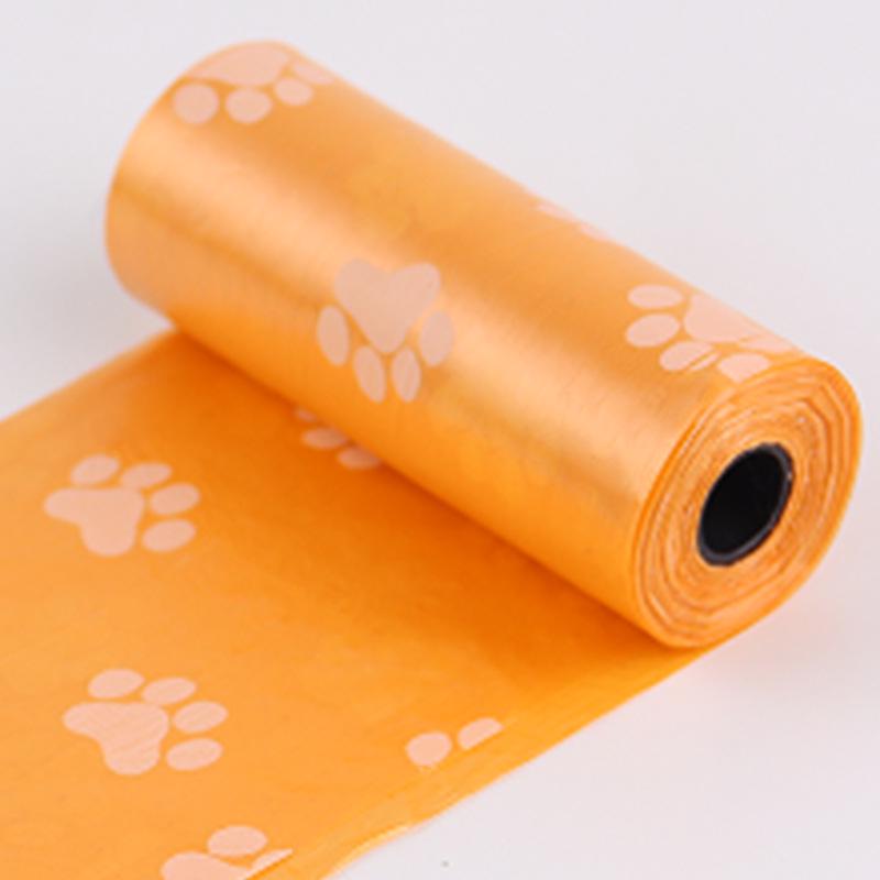 Abbaubare Dicke Hundekotbeutel - Flache Öffnung, Bedruckt, Zubehör zur Aufnahme von Haustierabfällen