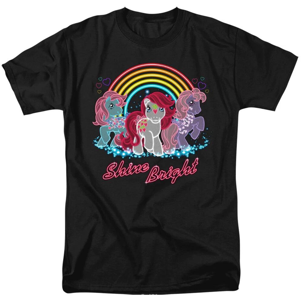 

My Little Pony Neon Ponies Men’s T-Shirt S-5XL Officially Licensed Retro Tee L