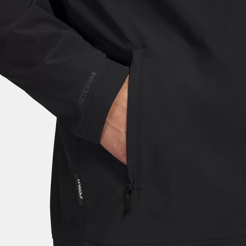 Under Armour Drive Pro Fz Stand Collar Zip Lightweight Versatile Jacket Men Jacket 6005669-001
