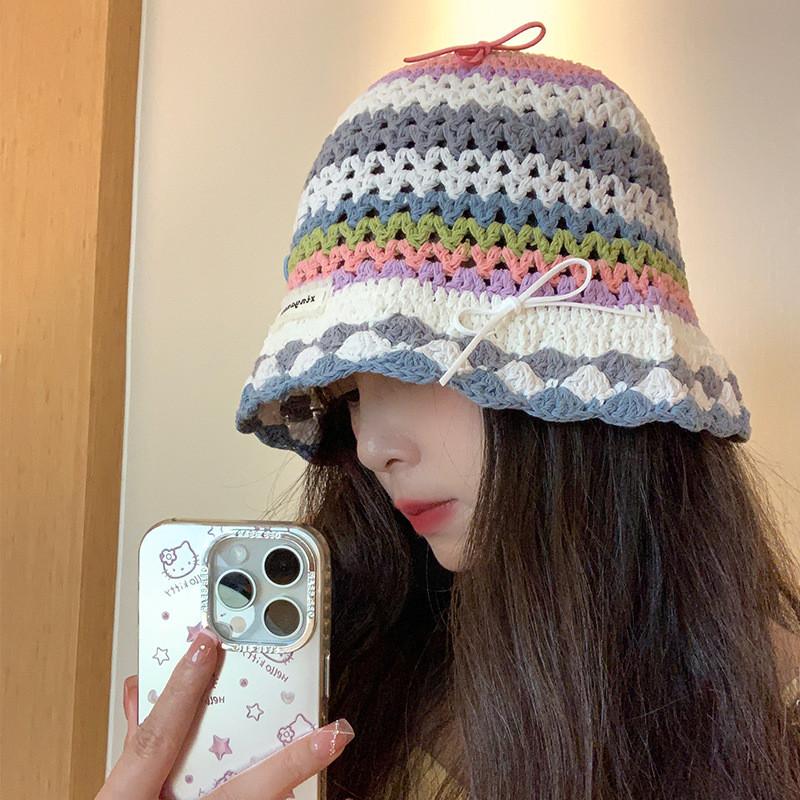 

Веселая, игривая и хлопковая шляпа рыбака для женщин с акцентом в виде банта, идеально подходящая для весенних и летних мероприятий.