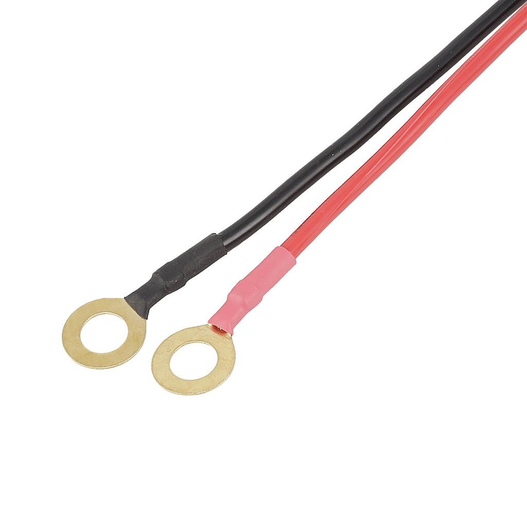 Gniazdo zapalniczki z przewodem 100 cm z bezpiecznikiem 15A i złączkami oczkowymi 8.4 mm