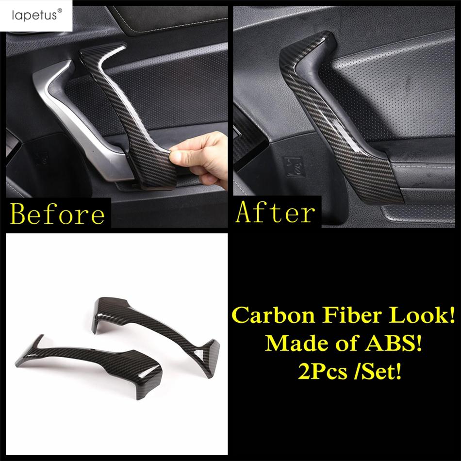 Carbon Fiber Accessories For Subaru BRZ / Toyota GT86 2013 -  Central Control Strip Gear Panel AC Air Handle Bowl Cover Trim