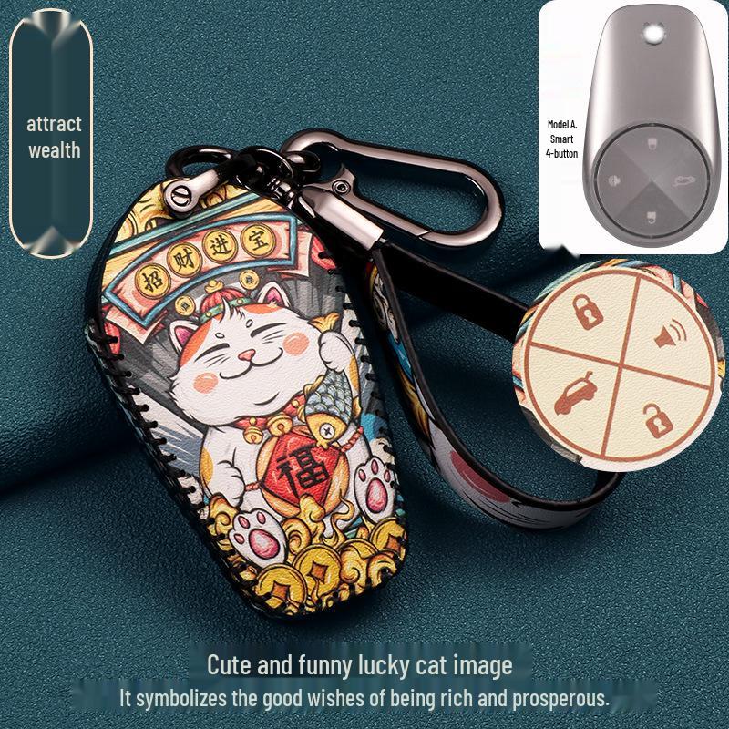 Personalized Key Case for NIO ES8, ES6/EC6 - Gender-Neutral Future Key Holder