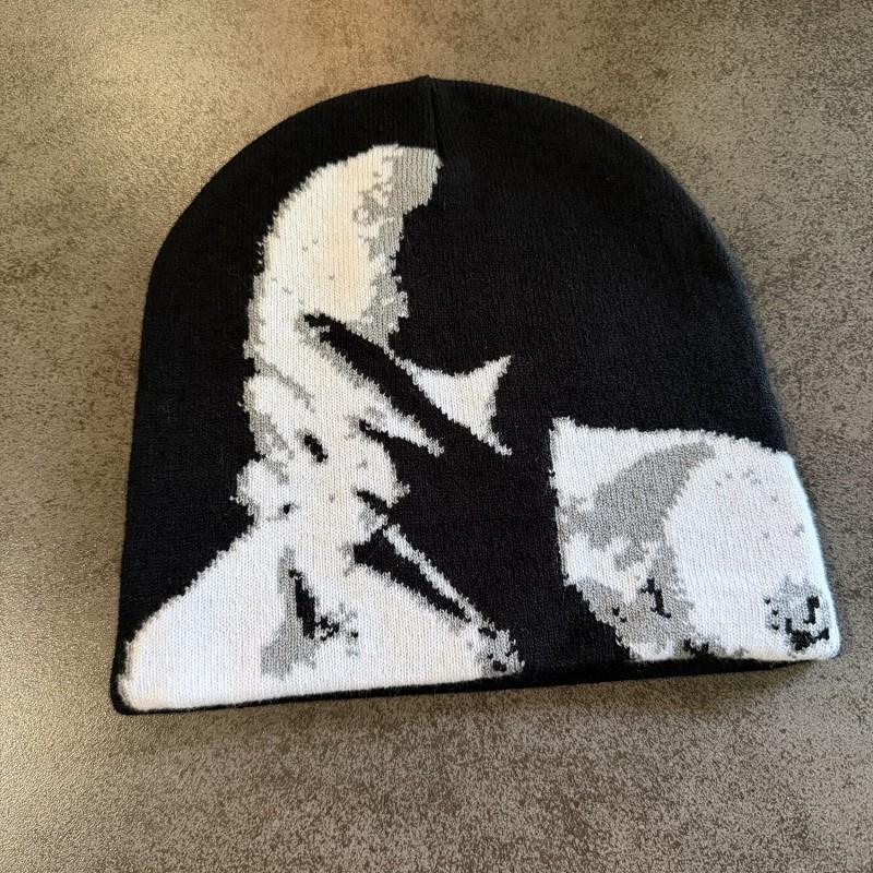 Winter Knit Beanie Men Women Hip Hop Street Style Warm Fashion Hat Daily Wear