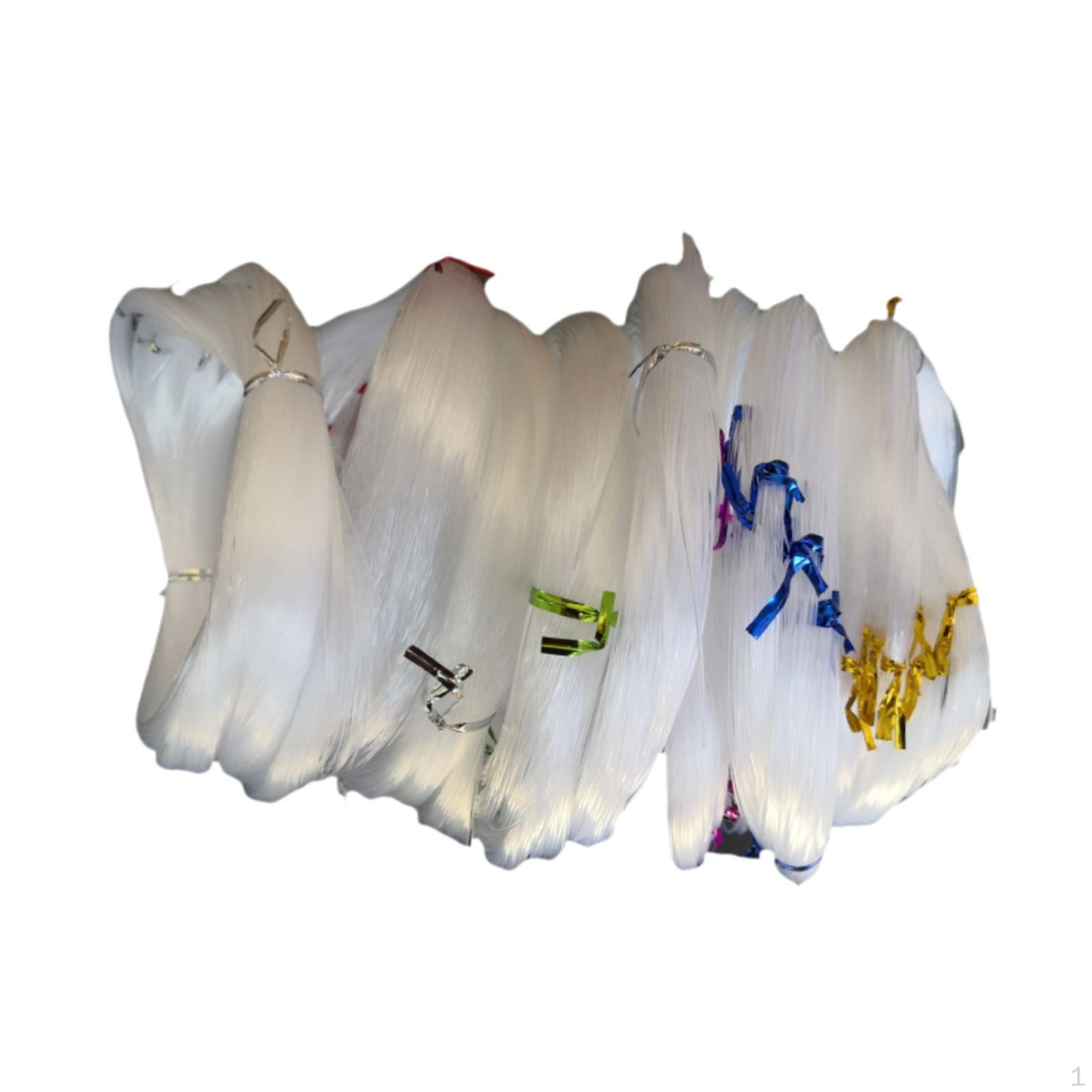 

10 частей прозрачных рыболовных кабелей невидимый шнур нейлоновая нить для производства ювелирных изделий 0.5mm