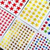 Star-Themed Reward Stickers for Children: Self-Discipline Chart for Kindergarten, Students, and Teachers