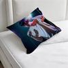 MMilo J Singer Square Pillow Cover Decorative Throw Pillow Case for Sofa Couch Bed Home Car Living Room Decoration