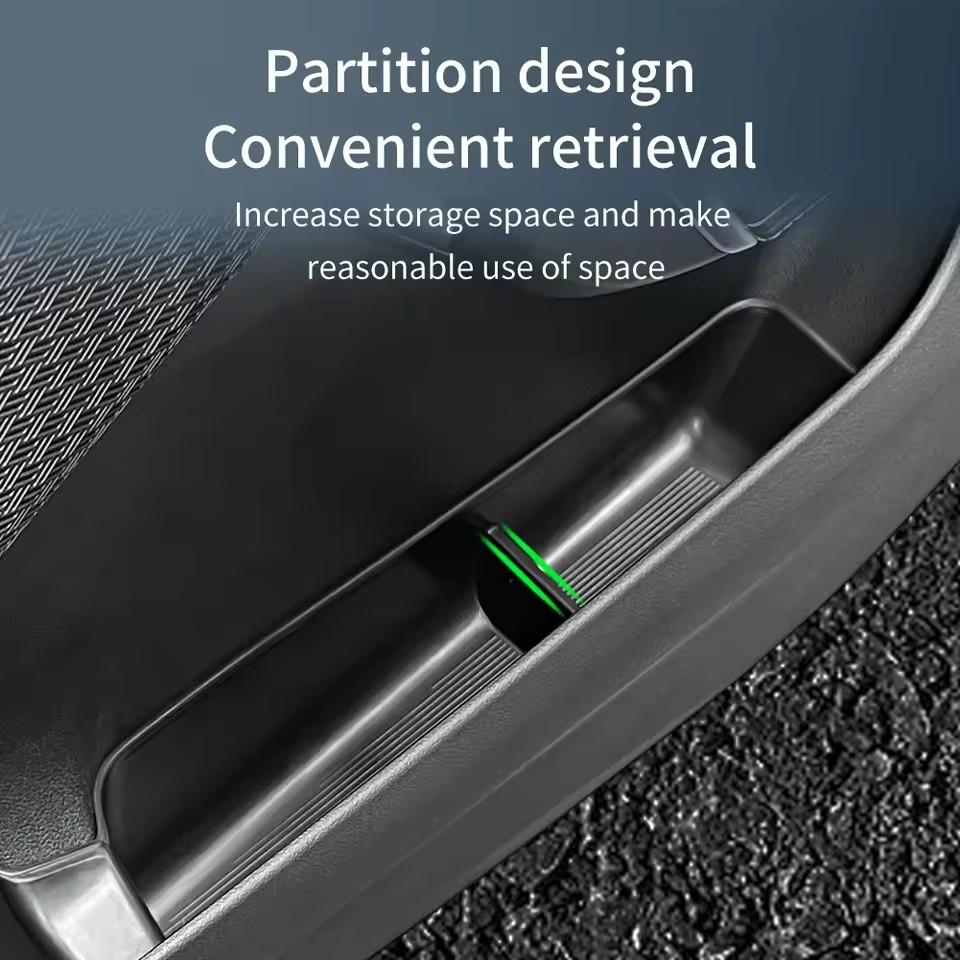 for 2025 2025 BMW X1 IX1 2025 X2 IX2 Front Rear Handle Armrest Organizer Tray Door Side Storage Box Car Inteior Accessories