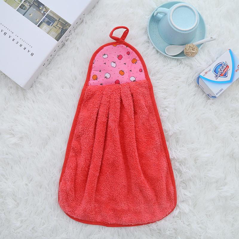 

Мультяшное полотенце для рук из кораллового флиса – Мягкое, Впитывающее, Милое, Нежное к коже, Аксессуар для ванной 30*40 cm