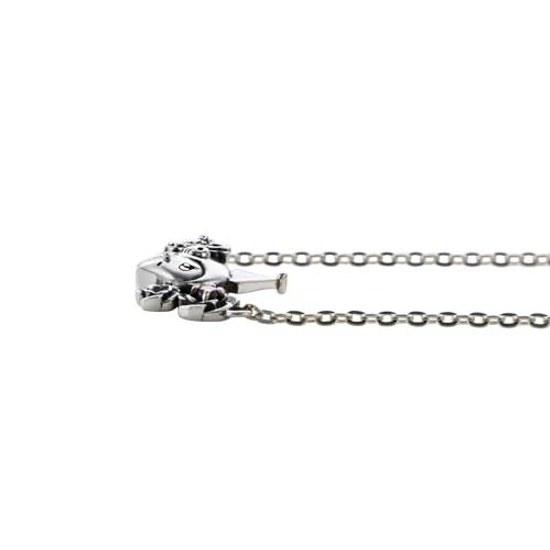 White Clover Kurumi 20th Anniversary Ladies Bracelet Sanrio Characters Silver 925 Cubic Zirconia Crown Rose Heart Skull Purple Oxidized Birthday Gift