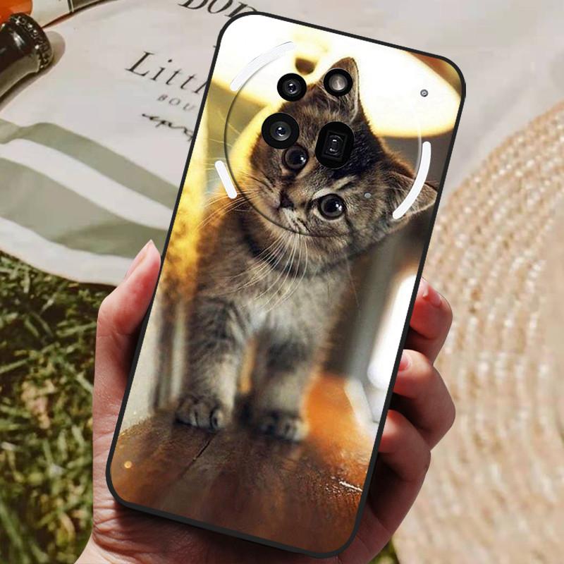 For Nothing Phone 3A Pro Case Phone3A Pro Cool Painted Silicone TPU Soft Cover for Nothing Phone 3A Pro A059P Cases Black Shells