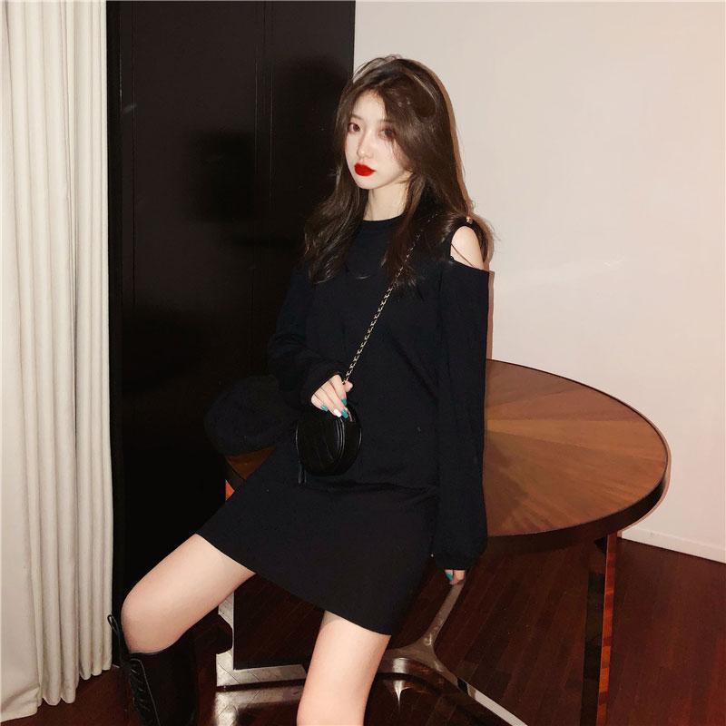 

Chic Short-Sleeve Dress: Fairy-Inspired, Sexy, Light Luxury for Petite Internet Celebrities XL (120-130 jin)