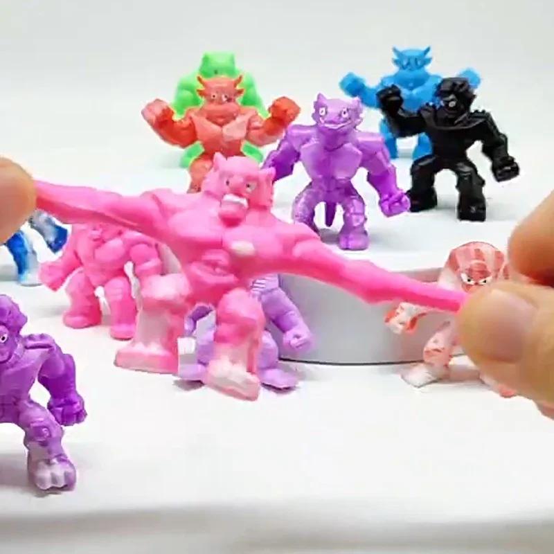 1pc New Decompression Fitget Anti Stress Sensory Monster Toy Stretch Monster Stretch Pinch Squeeze Toys Gift for Kids Boys Toys