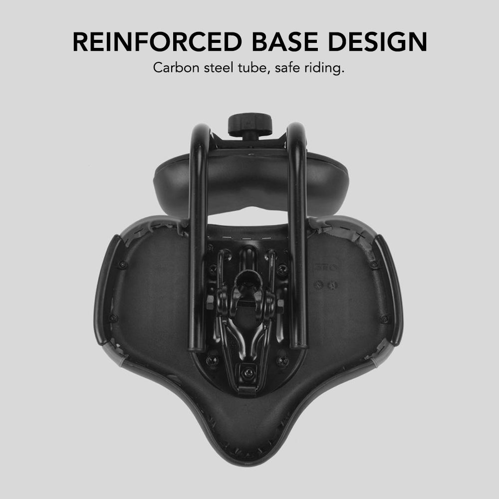 Comfortable Bike Seats For Men / Women Wide Bicycle Seat With Backrest Exercise Bike Seat Spinning Bikes Electric Bikes Tricycle