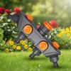 Four Independent Switches Hose Diverter Faucet Hose Connector Tap Hose Connector Four Way Valve Faucet Diverter Pipe Splitter