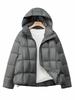 Puff cotton-padded clothes Women's cotton-padded clothes Winter new student hooded loose bread clothes Thickened warm cotton-padded jacket