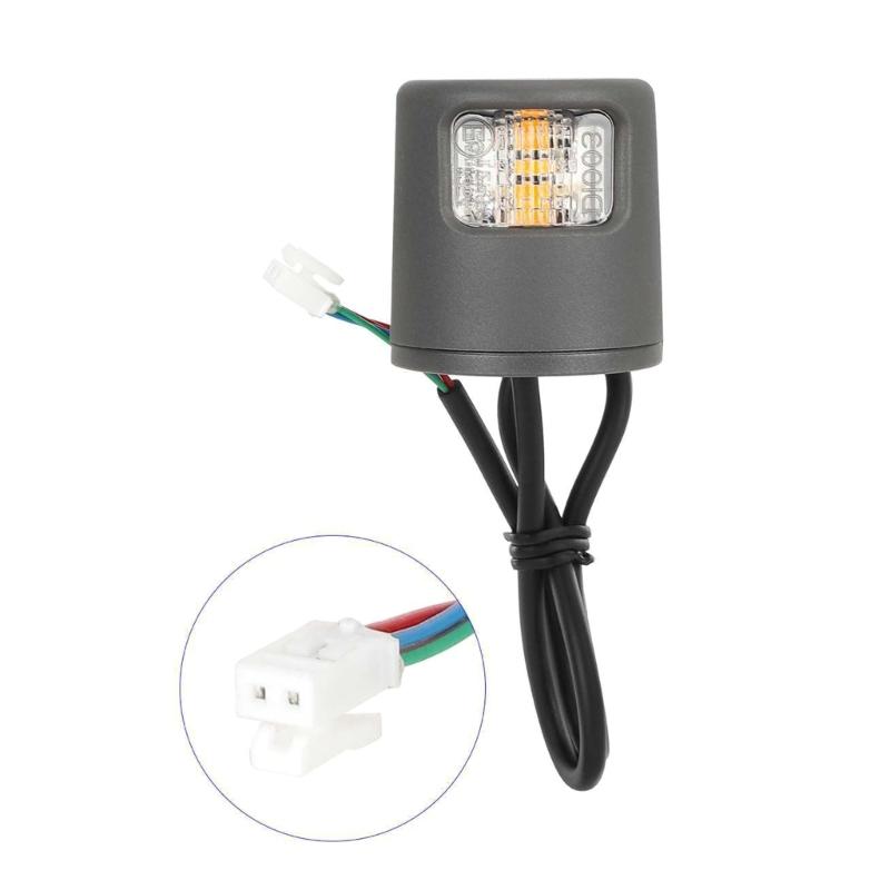 

High Visibility LED Direction Indicator For 2nd Gen E Scooter Front Handle Stable Impact Resistant Design