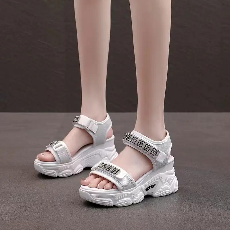 Summer 2025 Outdoor Footwear Platform Women's Shoes Sandals For Woman Beach Sandal Comfortable And Low Price Comfort Shoe F H
