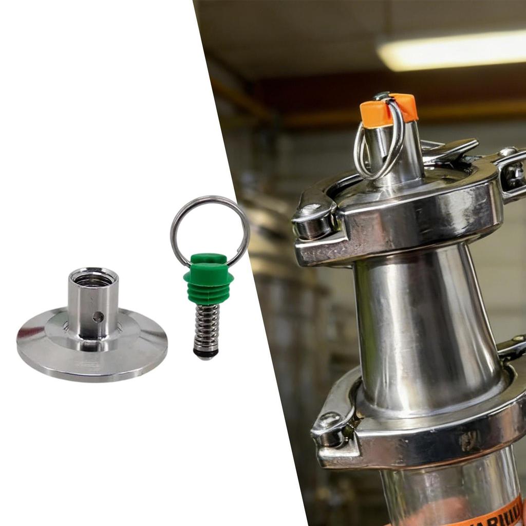 1.5 inch End Cap Beer Fitting Sturdy Professional Easy to Install Brew Making Accessory Stainless