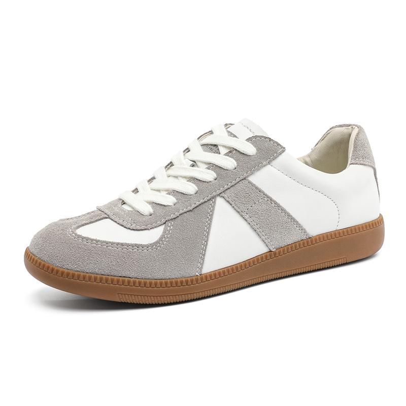 

Модные Новые Минималистичные Мужские Кроссовки Повседневная Кожаная Обувь Легкие Кроссовки для Ходьбы Досуг Прогулки Мужская Обувь для Скейтборда 46 белый