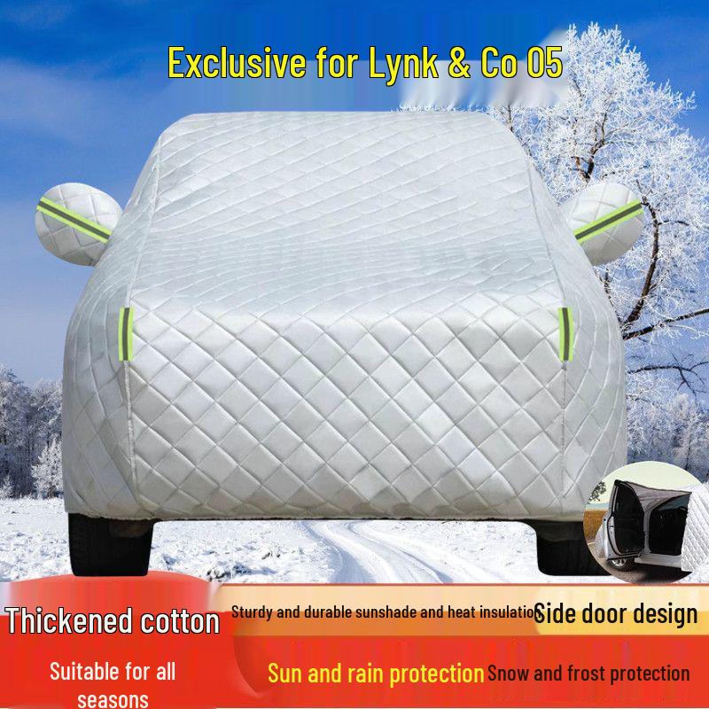Lynk & Co 05 All-Weather Car Cover: Sunproof, Rainproof, Dustproof, Snowproof, Heat-Insulating, Thickened Sunshade.