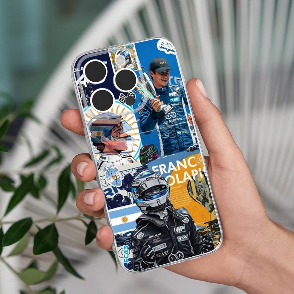 

Driver F-Francos C-Colapintos 43 Phone Case For iPhone 16,15,14,13,12,11 Pro,Max,Plus,X,XS,XR,SE,Mini Transparent Silicone Soft iPhone11