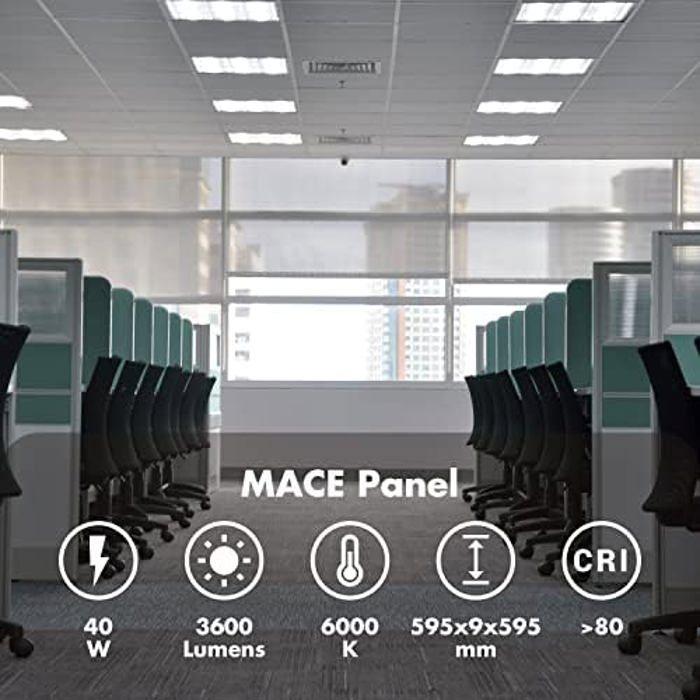 Panneau LED - SILVER ELECTRONICS - 486061 - 48W - 6000K - 3350 Lumens