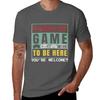 I Paused My Game To Be Here Tshirt Summer Fashion Casual Tee Shirt