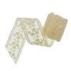 Handmade Mesh Embroidery Lace Flower Fabric Trim for Hair Accessories, Bows, Clips, and Headbands