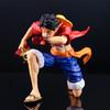 Unique Pvc Anime Figure Of Luffy In Knee Pose Featuring Three Distinct Variants Color