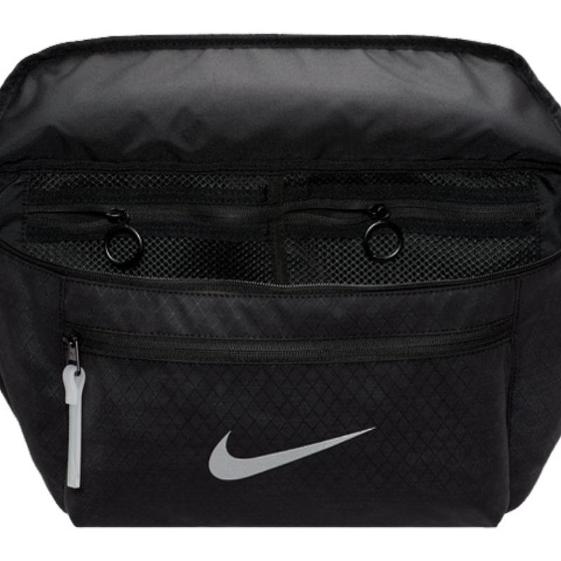 Nike Fabric One Shoulder Crossbody Bag, Sling Bag, Fanny Pack Regular Unisex Black Casual DN8114-010