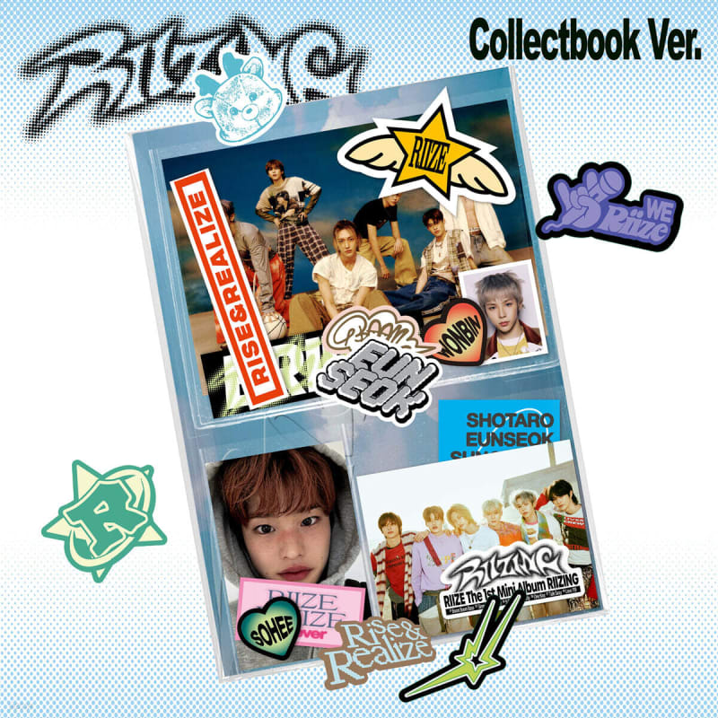 

RIIZE - 1st Mini Album: RIIZING [Collect Book Ver.]