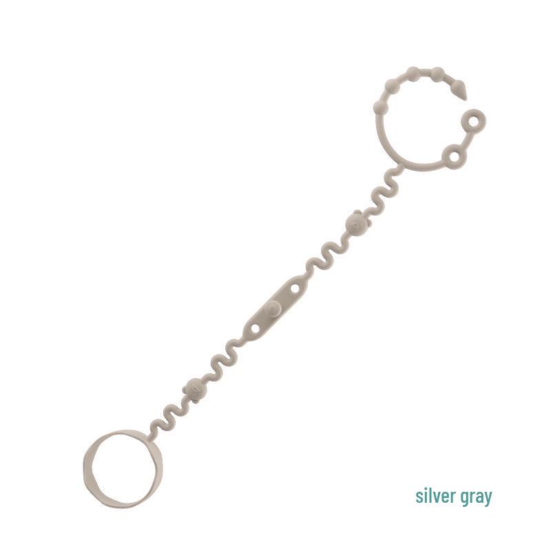 

Детский силиконовый жевательный ремешок-шнурок - Защита от падения, пищевой, против потери