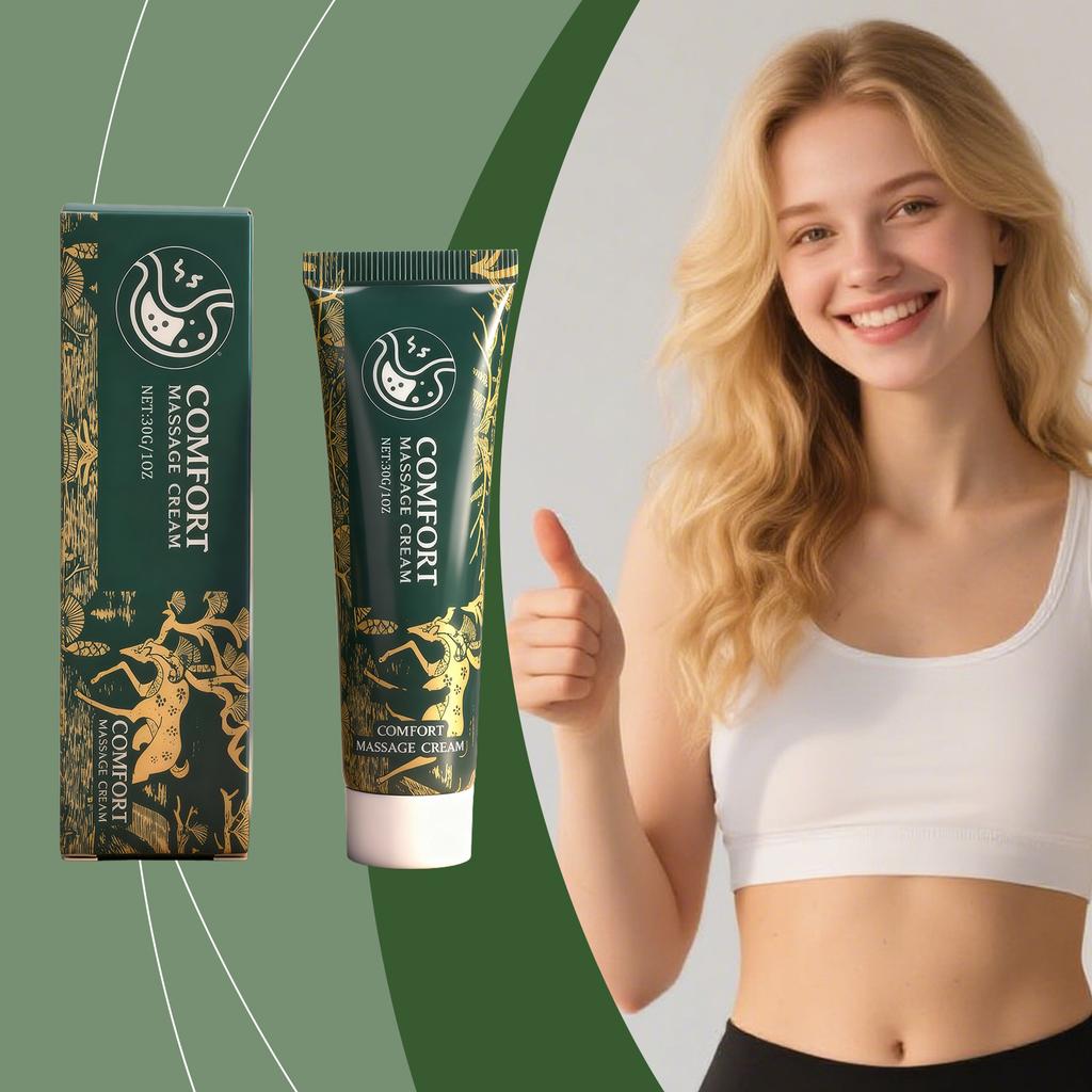 Organic Balance Cream For Abdominal Care, Reducing Abdominal Discomfort, Bloating And Other Female Care Creams