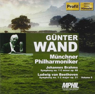 CD GUENTER WAND  Symphonie 1 PH06044 Japan Music Others Used