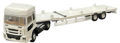 KYOSHO X Katsumi ISUZU GIGA Railway Container Loading Scale Model + Semi-Trailer 1/80 18-0001