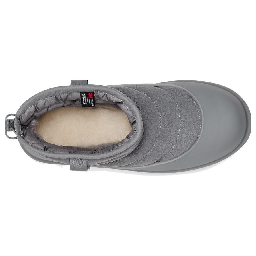 UGG Classic Mini Pull-On Weather Metal Unisex Sneakers Grey 1130737-MTL