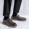 Fashion Business Formal Leather Shoes Casual Mens Oxford Shoes Classic Brogue Shoes Young British Style High Quality Handmade Men Shoes
