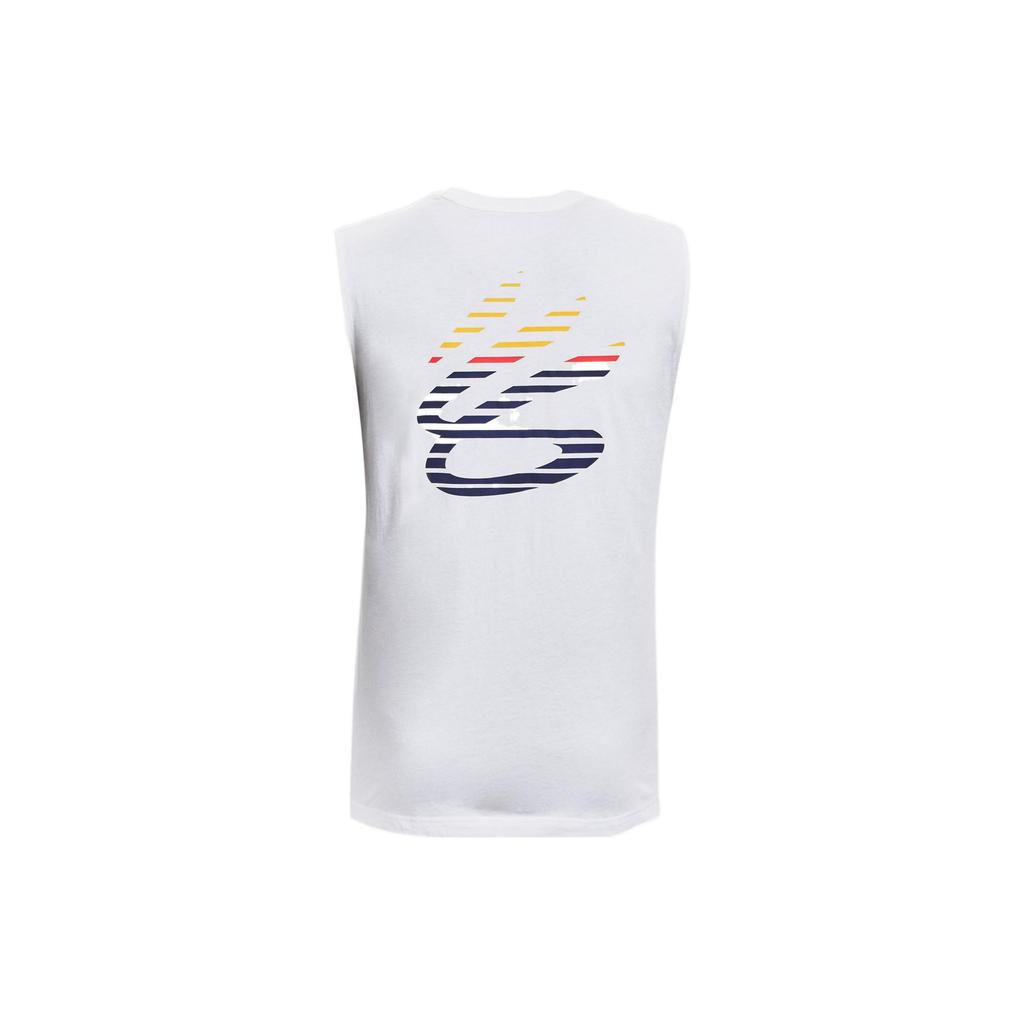 Under Armour CURRY Tank Top Men's White 1372507-100