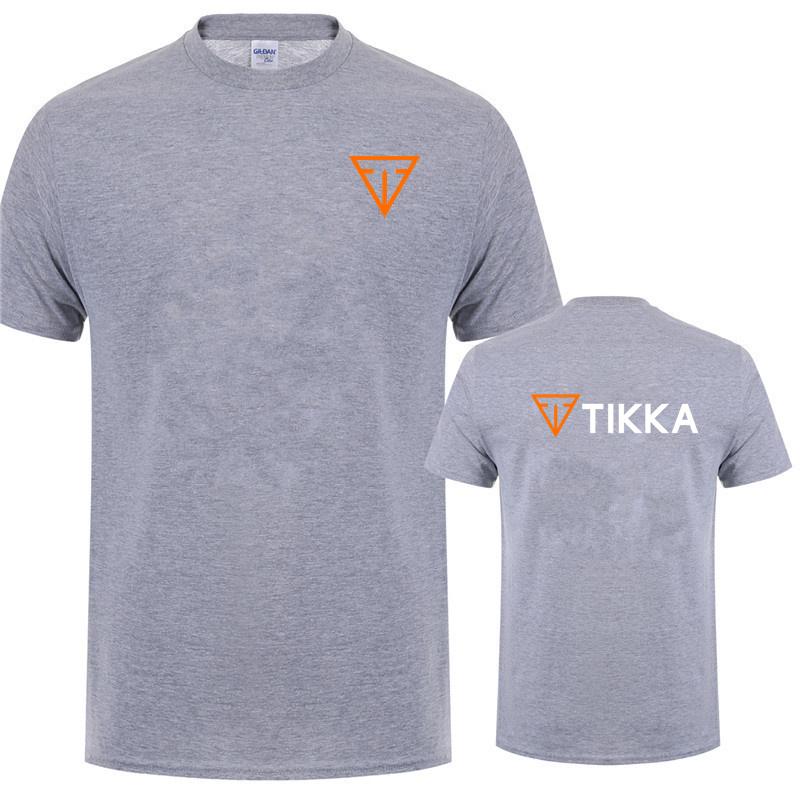 T-shirt da Caccia Tikka By Sako Estiva Unisex Unisex Cotone Streetwear Top Manica Corta T-shirt Unisex Lh636