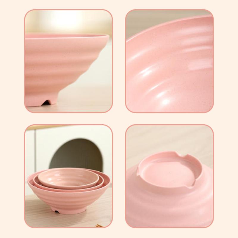 7-10Inch Unbreakable Japanese Ramen Bowl Noodles Cereal Soup Salads Bowl Kitchen & Dining Tableware For Microwave And Dishwasher