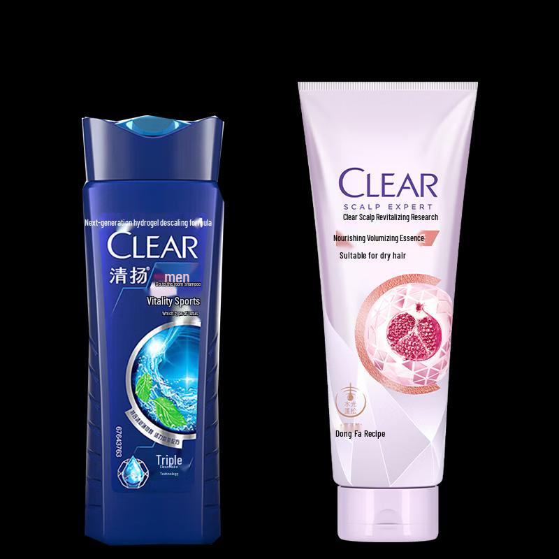 Clear Men Anti-Dandruff Active Sport Mint Shampoo & Conditioner Set