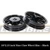 Motosiklet Ön ve Arka Tekerlek Takımı 10*2.5 İnç Alüminyum Alaşımlı Jantlar Yamaha 100cc CUXI FORCE RSZ JOG İçin Jantlar