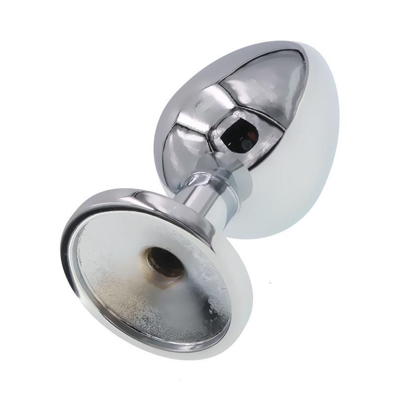 Stainless Steel Metal Butt Plug Couple Passion Sex Toys G-Spot Anus Out Anal Stimulation Anal Expansion