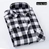 Men's Vintage Plaid Lapel Shirt Jacket - Long-Sleeve Casual Wear for Spring and Autumn